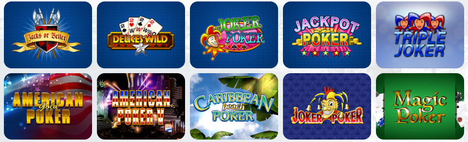 Video Poker Rocket Riches Casino CASINO