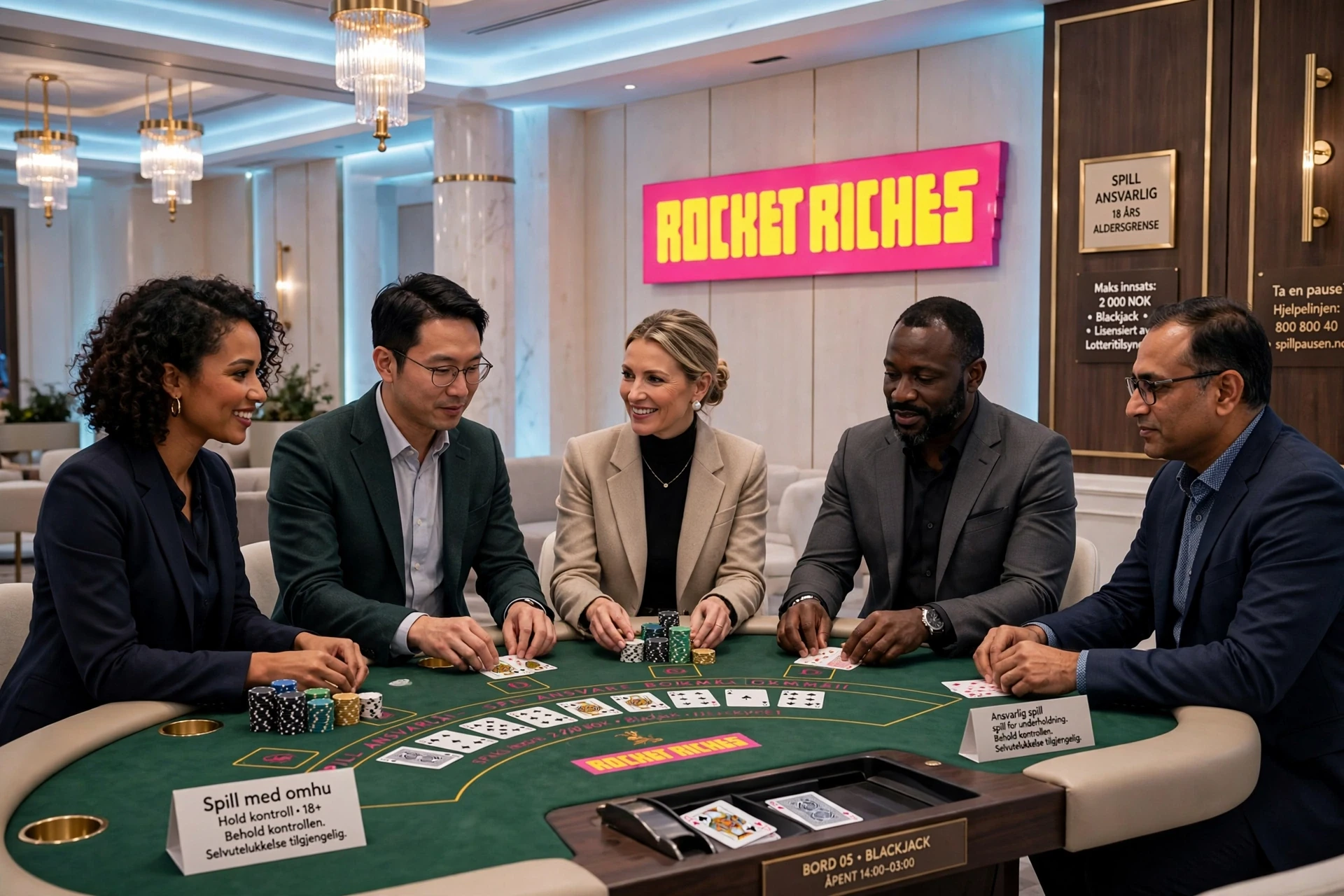 blackjack hos ROCKET RICHES CASINO