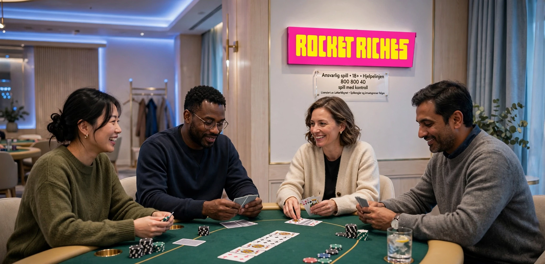 Pokerregler på Rocket Riches Casino