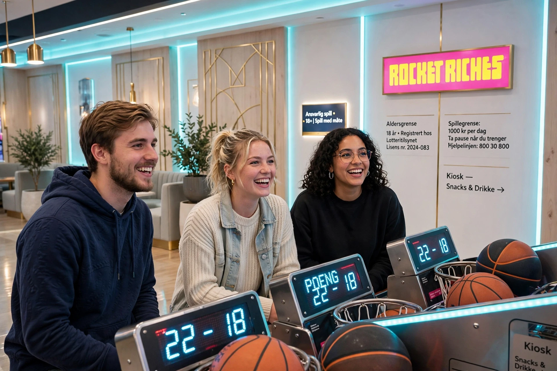 Sportsbetting på ROCKET RICHES CASINO