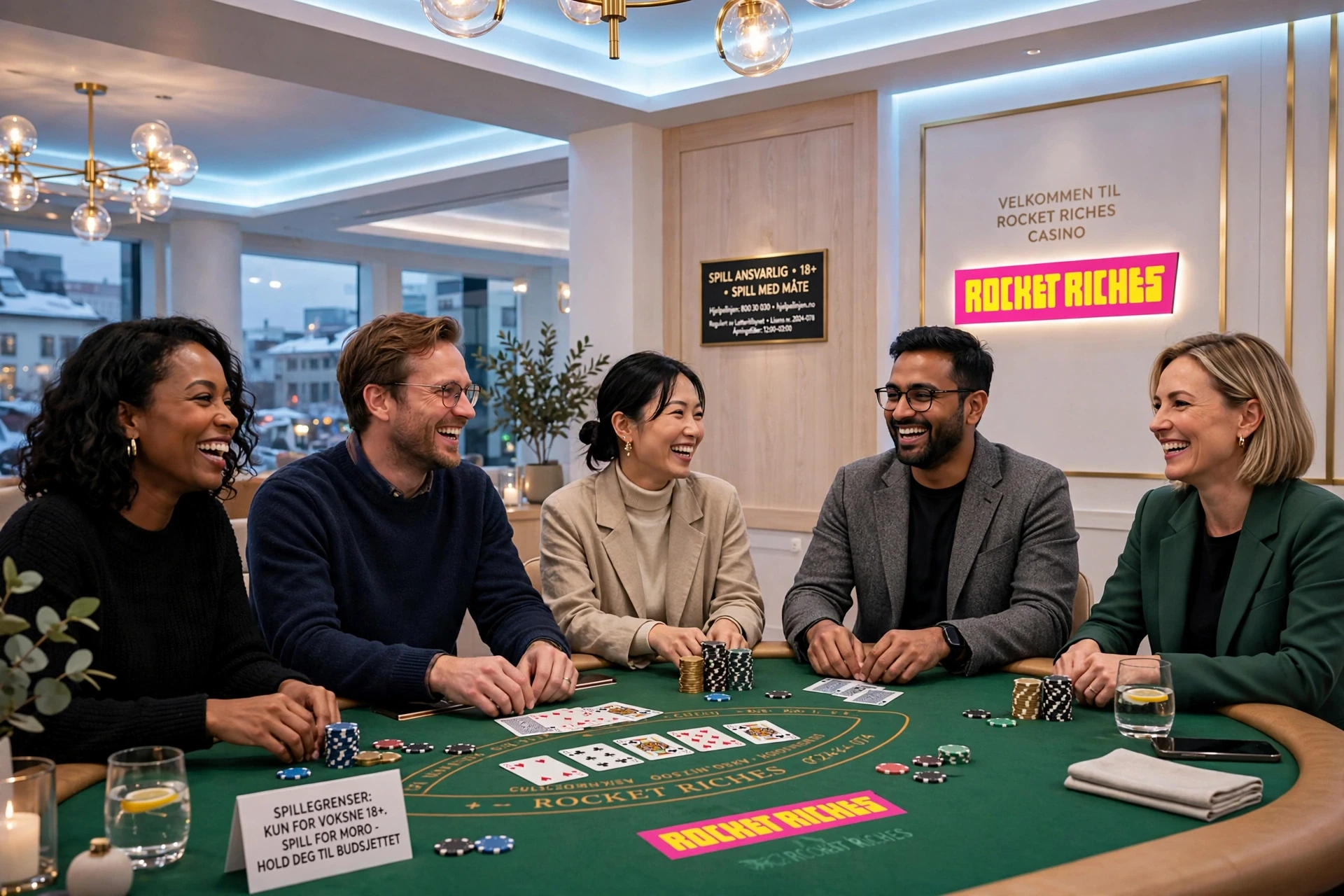 Double Bonus Poker på Rocket Riches Casino