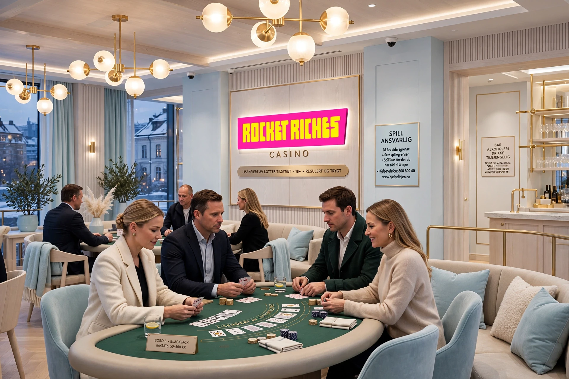 VIP salle de jeu casino Rocket Riches Casino