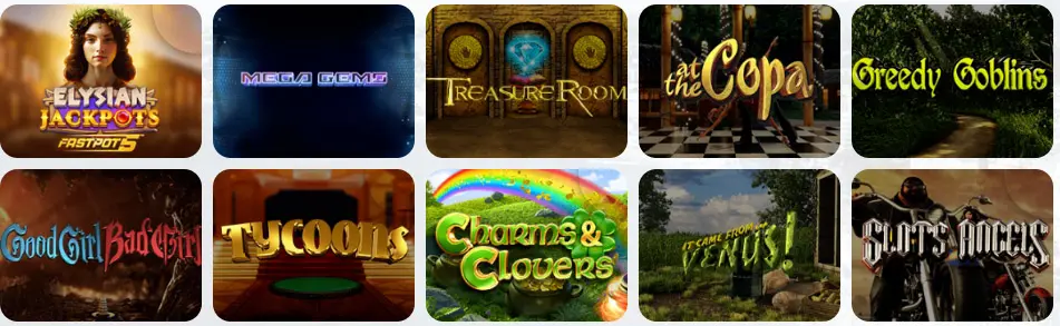 Jackpotter hos ROCKET RICHES CASINO